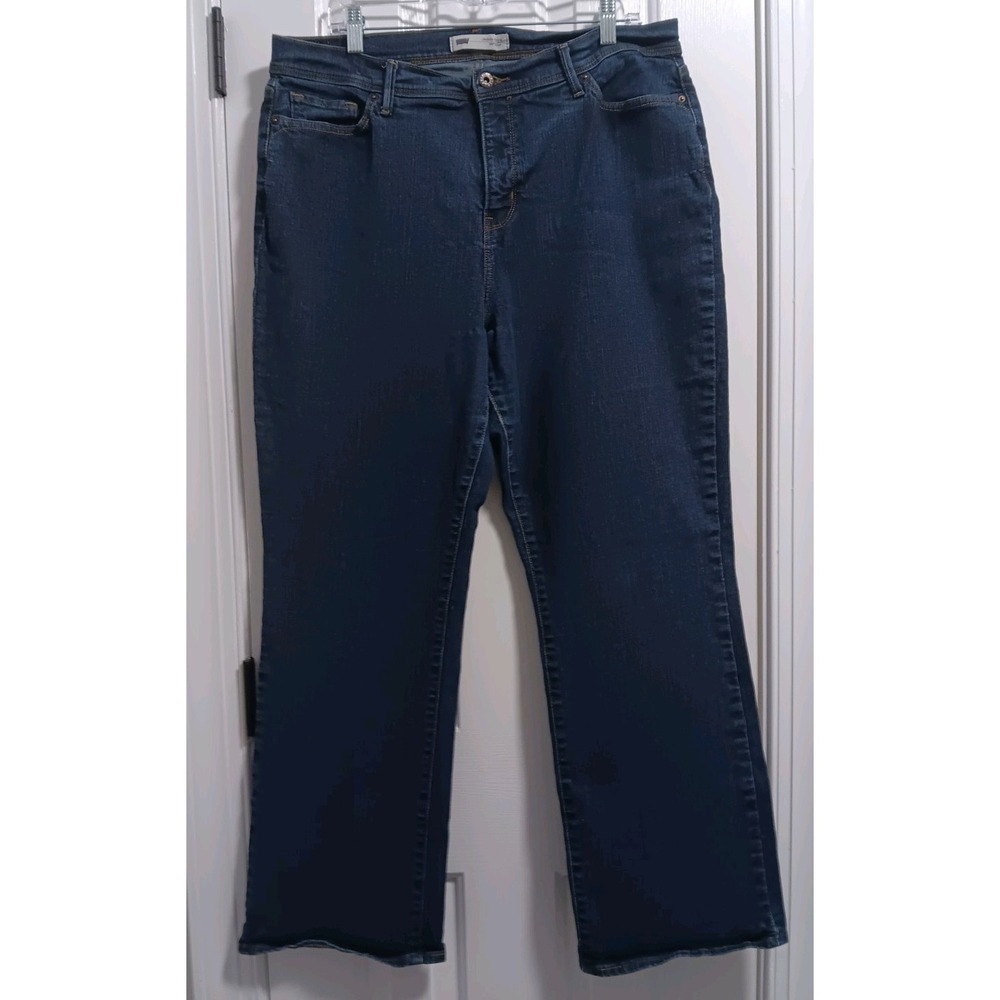 Levi's Womens Perfectly Slimming 512 Bootcut Jeans Plus Size 18 34X32 Stretch